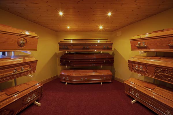 Tuohy Funeral Directors Selection of Coffins